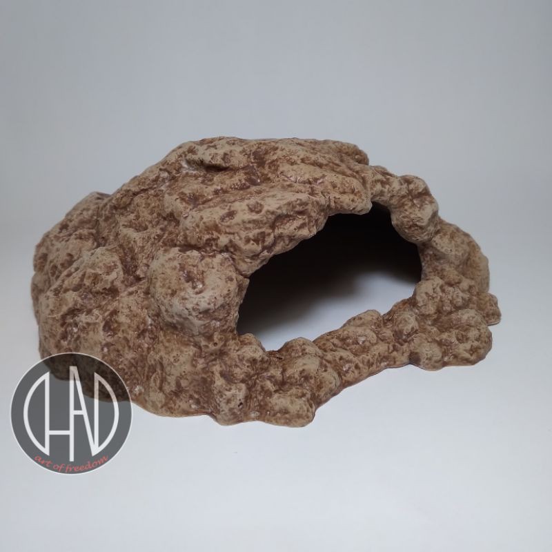 hiding cave reptile gecko size M