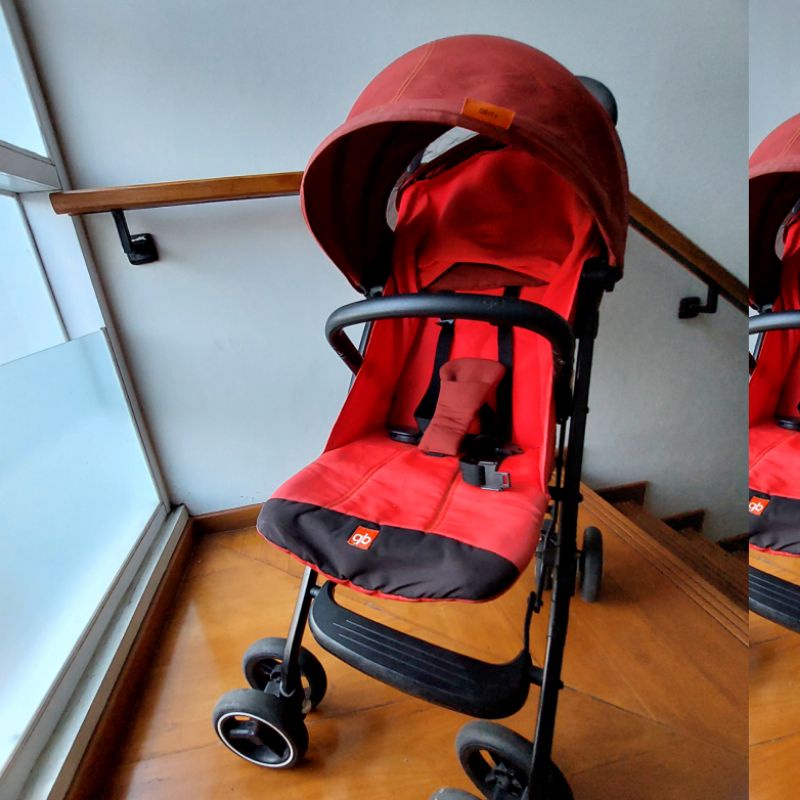 Preloved Stroller GB Qbit plus bukan cocolate