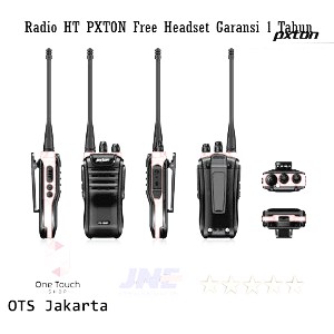 Radio HT Handy Talky Walkie talkie PXTON 1200X USA lebih kuat 4 Watt dari Baofeng BF 888s free Head