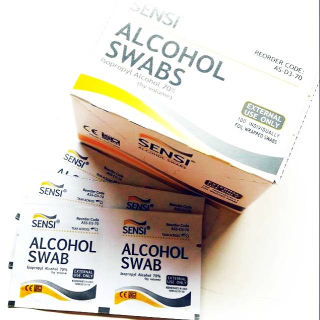 Jual alkohol swabs sensi