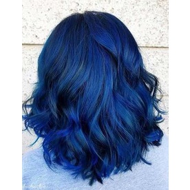 COLORE FRESCO - COBALT color cream cat pewarna rambut neon blue biru