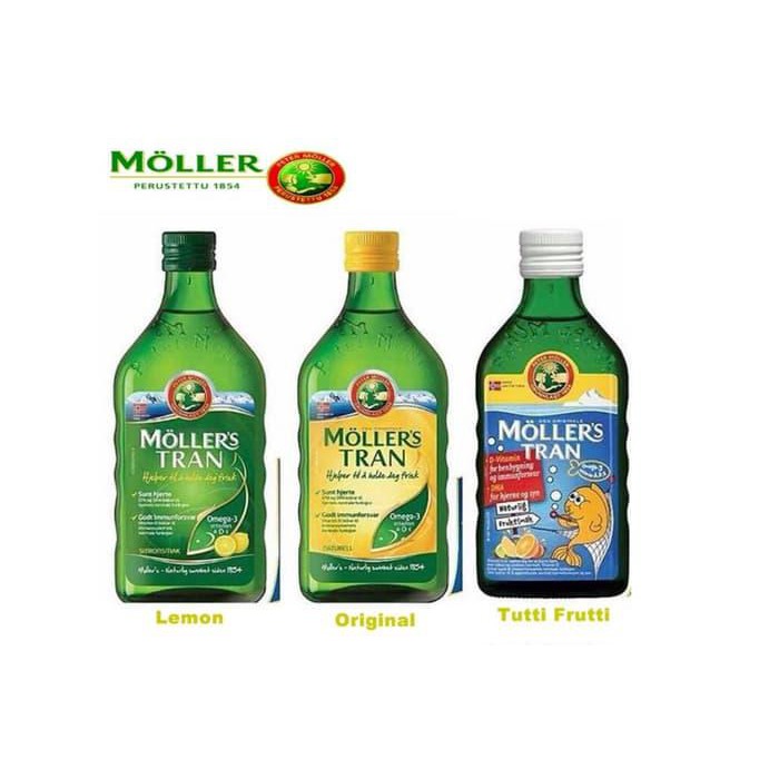 MANTAP MOLLER'S TRANS COD LIVER OIL / MINYAK IKAN BAYI / MOLLER TRAN