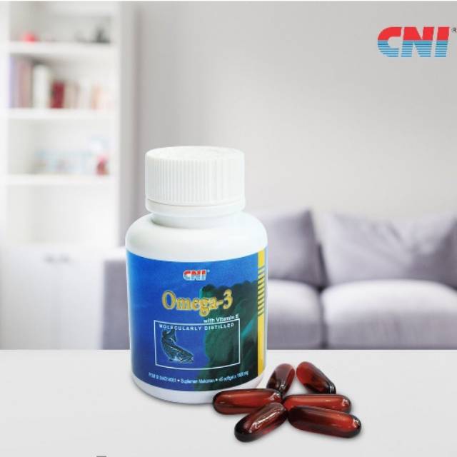 Omega 3 With Vitamin E Ori Cni Indonesia