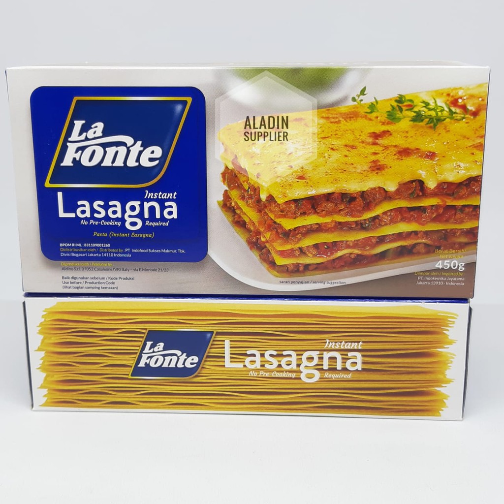 

Lafonte Lasagna 450gr