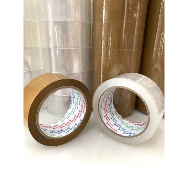 

Y26 LAKBAN BENING COKLAT 2 INCH 48MM 72YARD 90YARD BISA COD