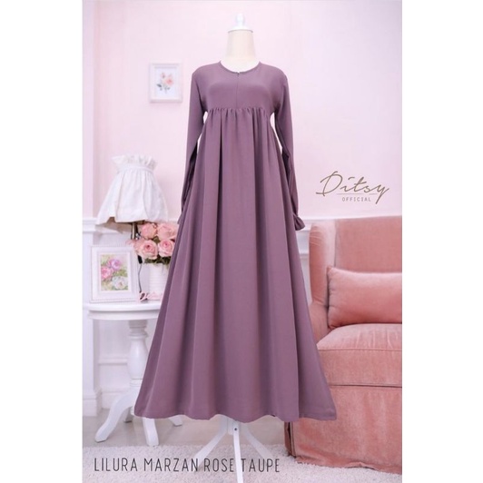 READY STOCK Lilura Marzan Rose Taupe by Ditsy size L