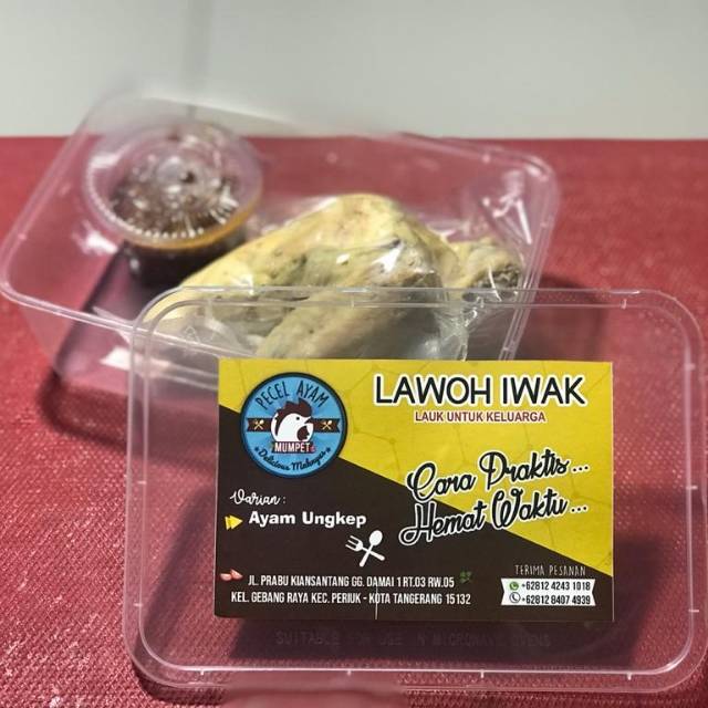 

Ayam Ungkep Frozen Lawoh Iwak plus Sambal Maknyuss