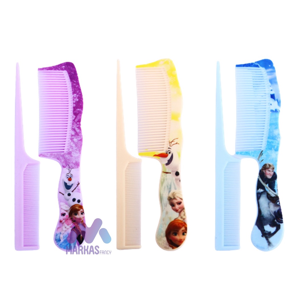 SISIR KARAKTER ISI 2 PCS - SISIR POLOS ISI 2 PCS - SISIR RAMBUT