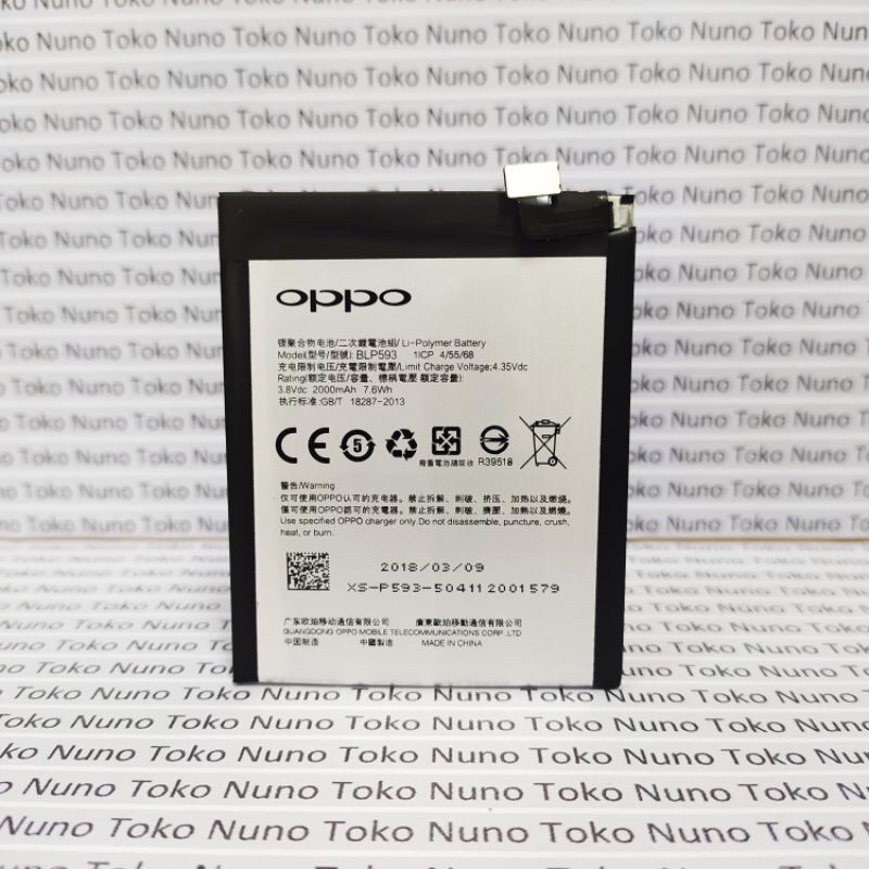 Batre Baterai Oppo Neo 5 R1201 BLP593 | Battery Oppo 1201 BLP593 Original