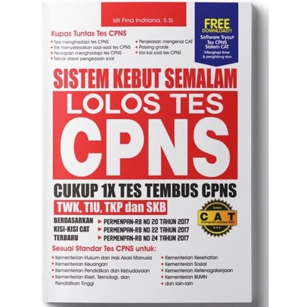 Buku Cpns Buku Tes Cpns Buku Cpns 2018 Buku Tes Cpns 2018 Buku Cpns Cat Cpns 2018 Sistem Kebut Sema Shopee Indonesia