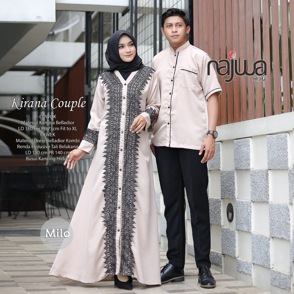 Kirana Couple By Najwa| Suplier Hijab Solo| Grosir