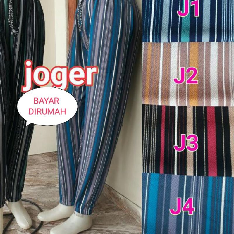 JOGGER WAFEL PANJANG JUMBO TEBAL GROSIR TERLARIS