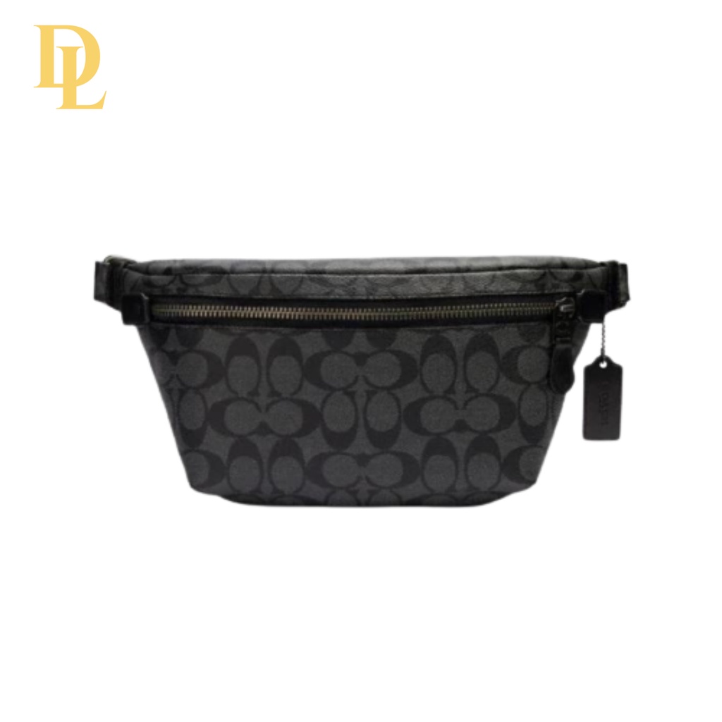 Coach Grade Belt Bag in Signature Canvas (C3228)