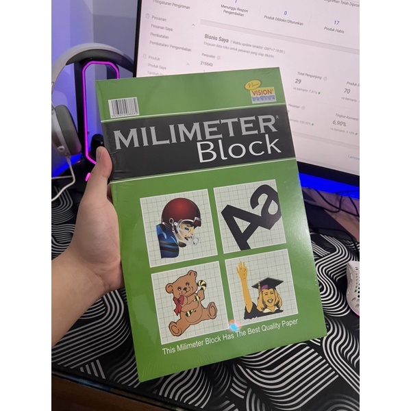 

MILIMETER BLOCK HARGA PER SATU BUKU