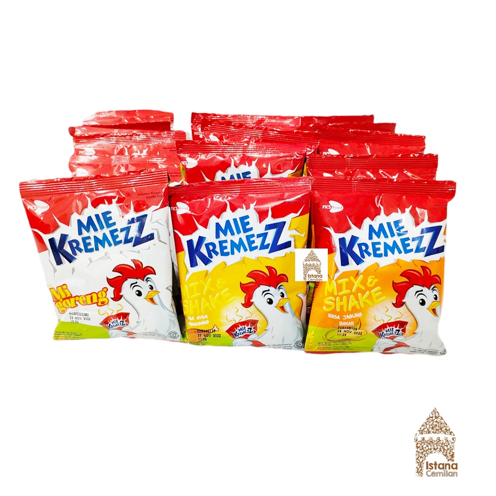 Jual Mie Kremezz Kremes Mix Shake Isi Pcs Shopee Indonesia