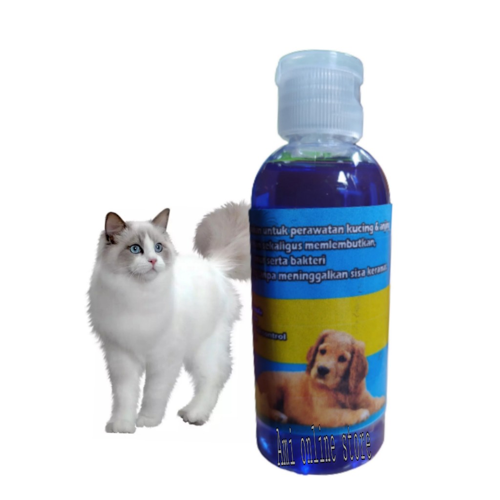 SHAMPOO KUCING ANJING MELEMBUTKAN &amp; MELEMBABKAN BULU SHAMPO NATURAL PETS -  UKURAN 50ML
