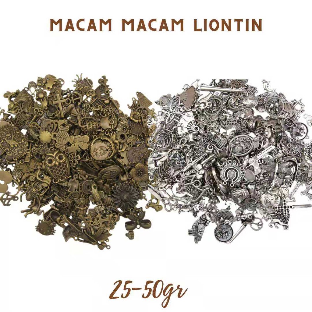 Macam Macam Liontin Kalung/Gelang Harga/25-50gr