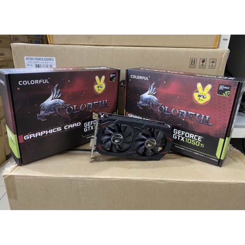 VGA COLORFUL GTX 1050TI 4GB DDR5