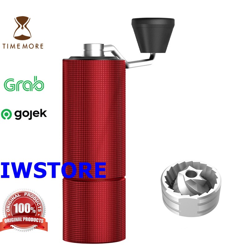 GRINDER KOPI TIMEMORE COFFEE GRINDER CHESTNUT C2 RED LIMITED EDITION