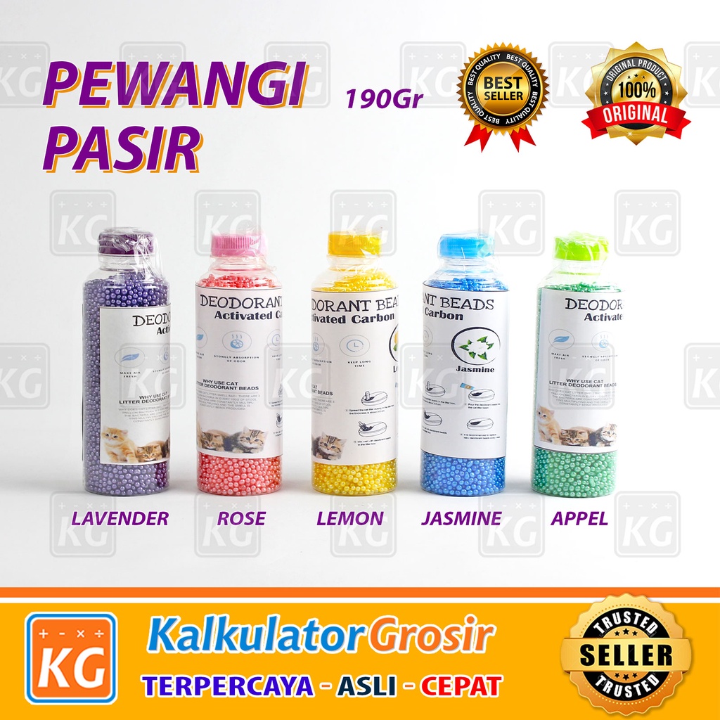 Jual Pewangi Pasir Kucing Cat Litter Deodorant Beads Activated Carbon