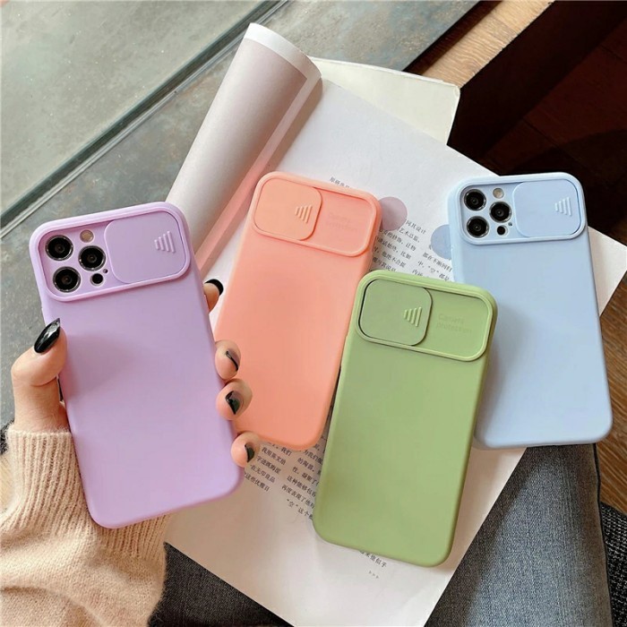 SOFTCASE SLIDE CAMERA PROTECTOR IPHONE 7 IPHONE X XS IPHONE XR IPHONE XS MAX - SC
