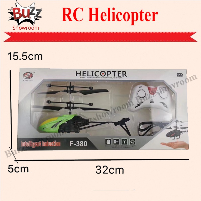 RC Helicopter Remote Control &amp; Sensor Tangan Intelligent Mainan Anak Remot Kontrol