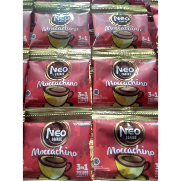 

Neo coffee mocacino 15saset x20gram 1renteng