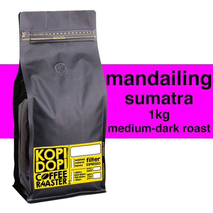 

(BISA COD) Kopi Arabika Mandailing Mandheling 1kg 1 kg kilo - Bubuk Sedang