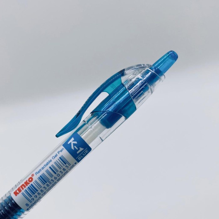 

Promo Bulan Ini Bolpen Pen Tinta Biru Gel Pen Kenko Retractable K1 / 1 Pak Murah