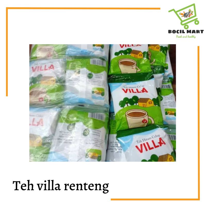 

[BOCIL MART] TEH VILLA 1 BUNGKUS ISI 5 KANTONG
