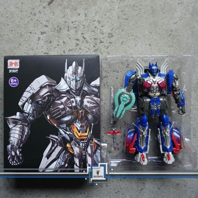 New Bmb Deformation Optimus Prime The Last Knight Diecast / Blackmamba
