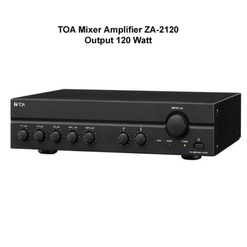 TOA Amplifier ZA2120 Ampli TOA ZA 2120 Amplifiet Speaker TOA ZA-2120 Original