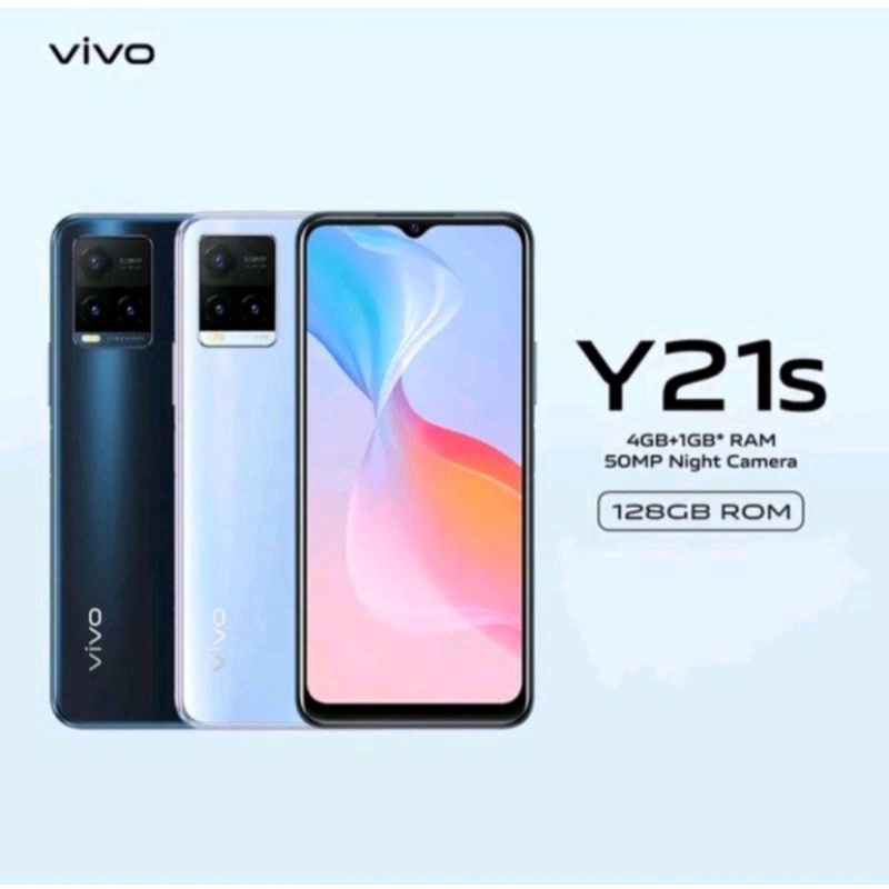 VIVO Y21-Y21s Ram 4/64, Ram 4/128. Segel Utuh, Garansi Resmi.