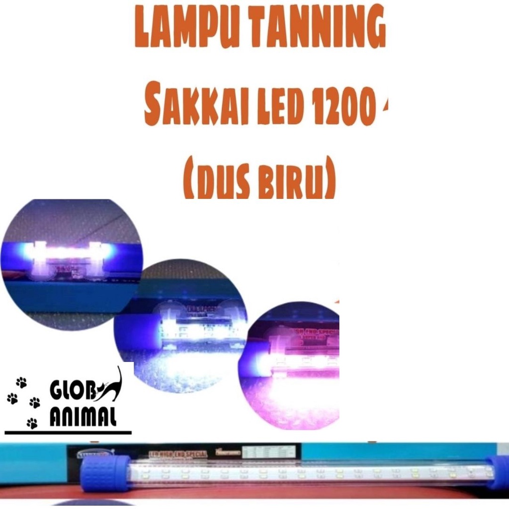SAKKAI PRO LED 1200 DUS BIRU LED AQUARIUM SUPER RED LAMPU AQUASCAPE