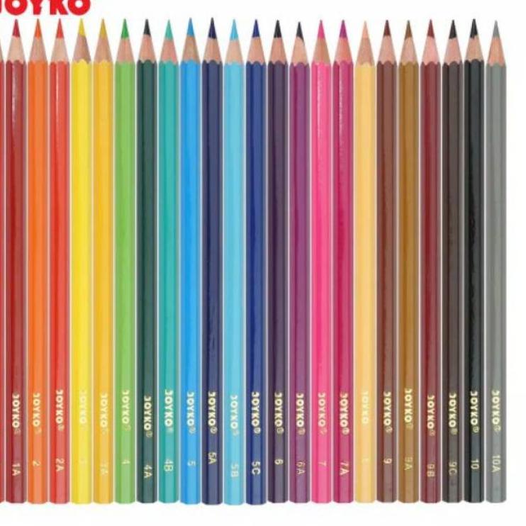 

❣ Pensil warna Joyko CP-101/24 warna ( 1 set ) ョ