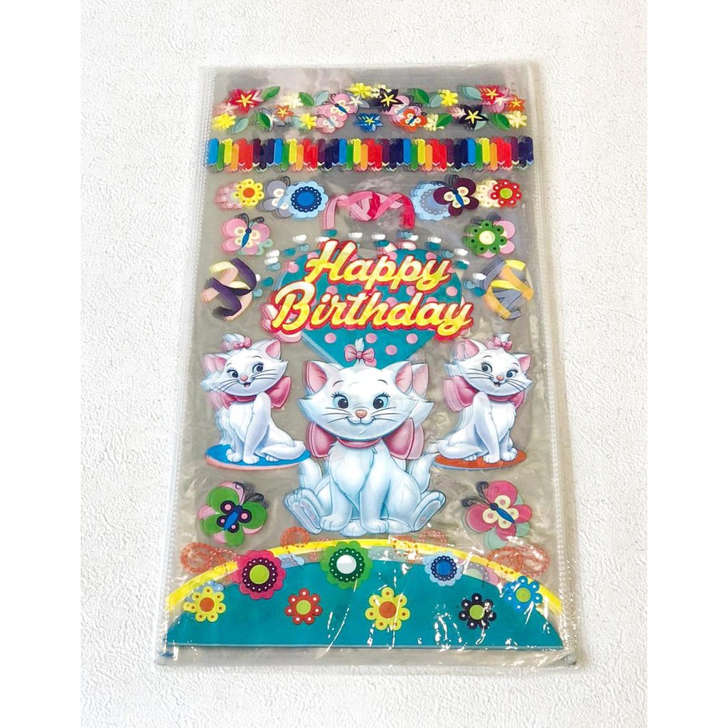 Kantong plastik ulang tahun anak (20 PCS) MURAH/kertas kado/goodie bag/kotak kado/plastik ultah