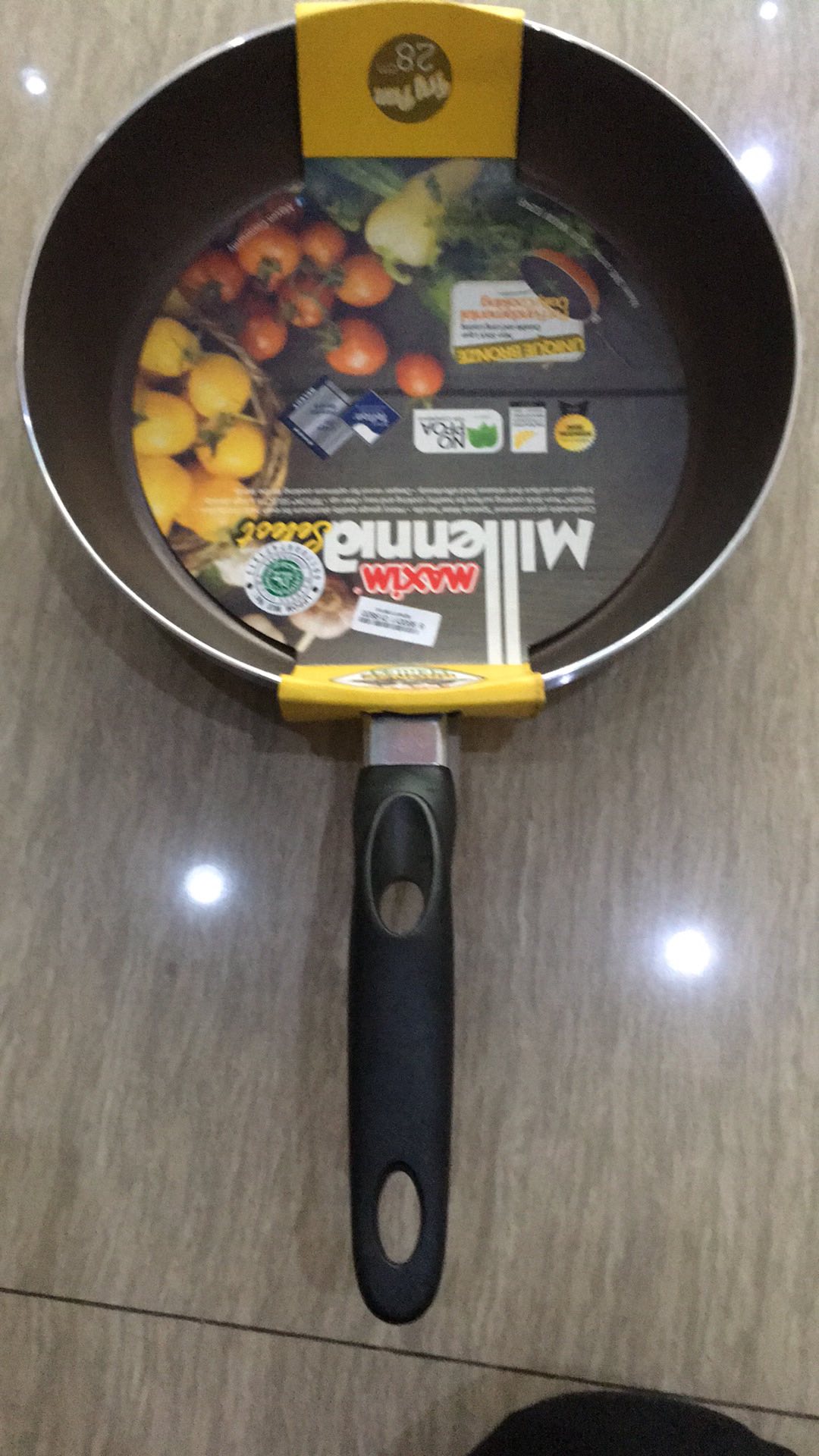 Maxim Millenia Select Bronze Wajan Teflon Anti Lengket 28cm Frypan