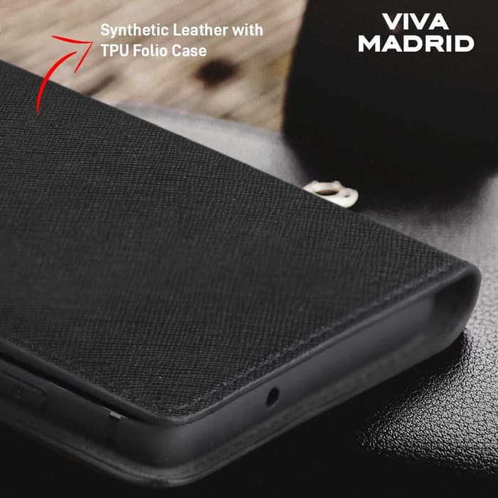 FLIP CASE LEATHER SAMSUNG GALAXY S10 VIVA MADRID HEXE!