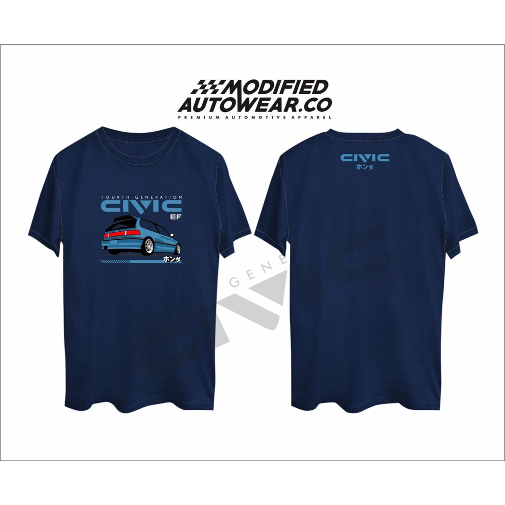 Baju Kaos Mobil Civic Nouva
