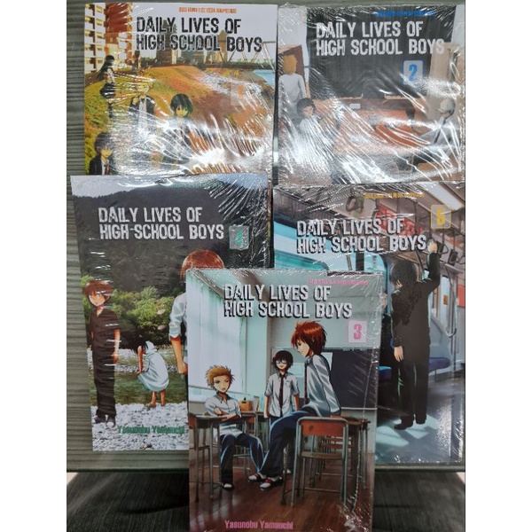 Komik Daily Lives of High School Boys set vol 1-5 segel ori