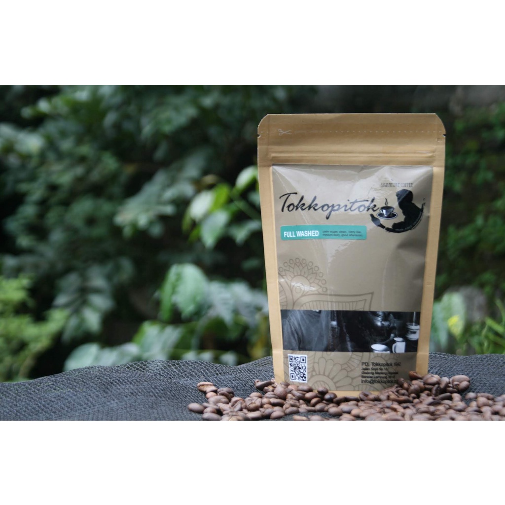

250 Gram Roasted Bean Arabika Puntang Fully Washed Biji Kopi Sangrai Kopi Bubuk Fresh Roasted Kopi