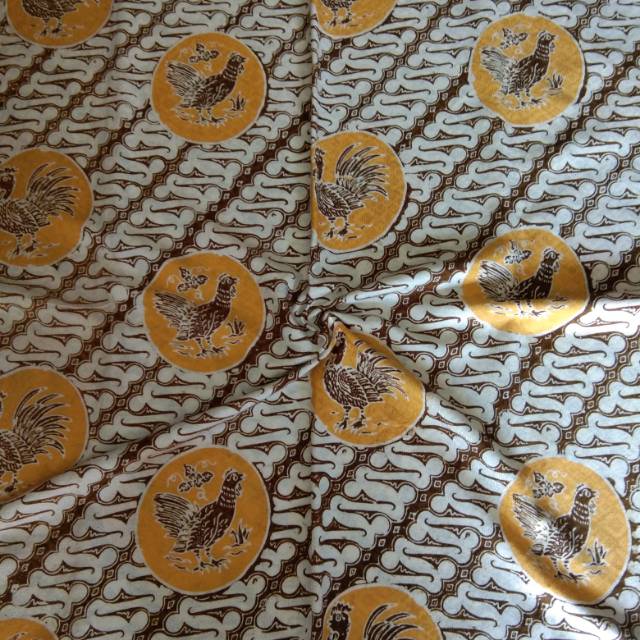 Kain batik motif ayam