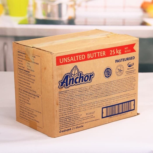

Butter UNSALTED ANCHOR 1kg MPASI