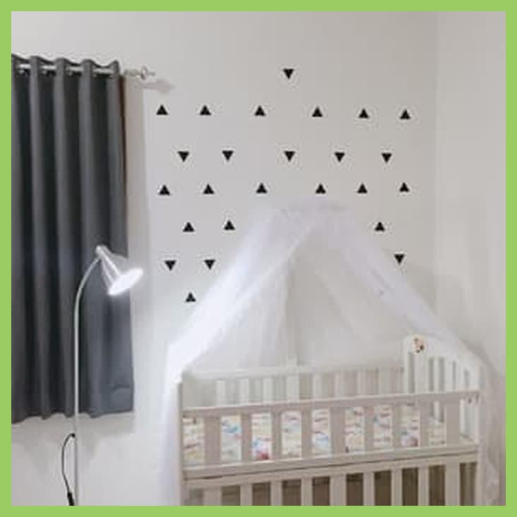 BOX BAYI KAYU HAKARI - PUTIH