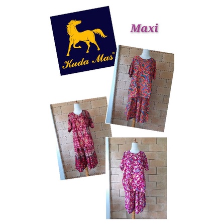 MAXI SETELAN KUDA MAS ASLI PREMIUM