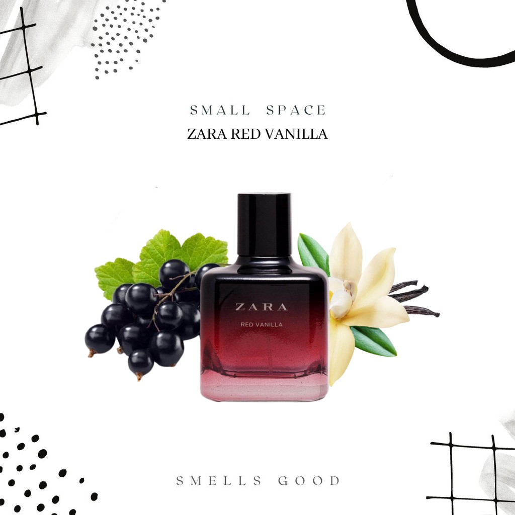 SMALL SPACE INSPIRED PERFUME BY ZARA RED VANILLA