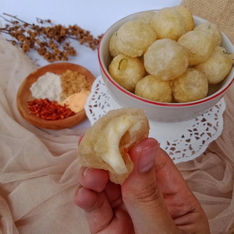 cimol mozarella/ cimol leleh / cimol bandung/ cimol crispy/ cimol fozen/ cimol instan