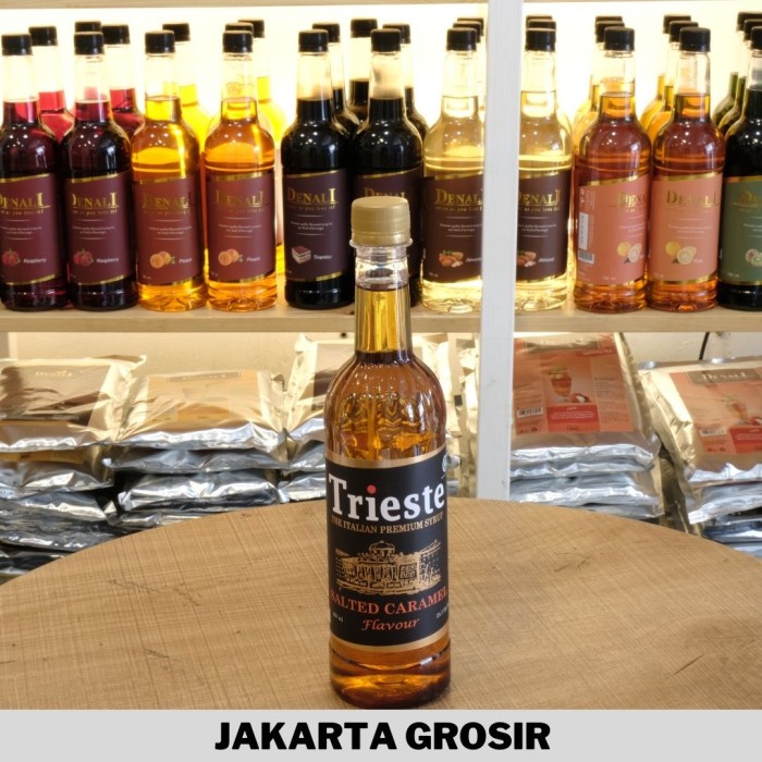 

Syrup Trieste Salted Caramel - Sirup Rasa Salted Caramel - 650 ml