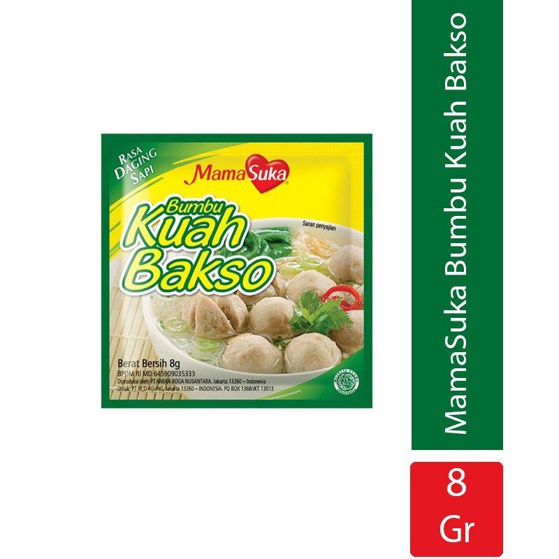 Mama Suka Bumbu Kuah Bakso Sapi 12 x 8gr