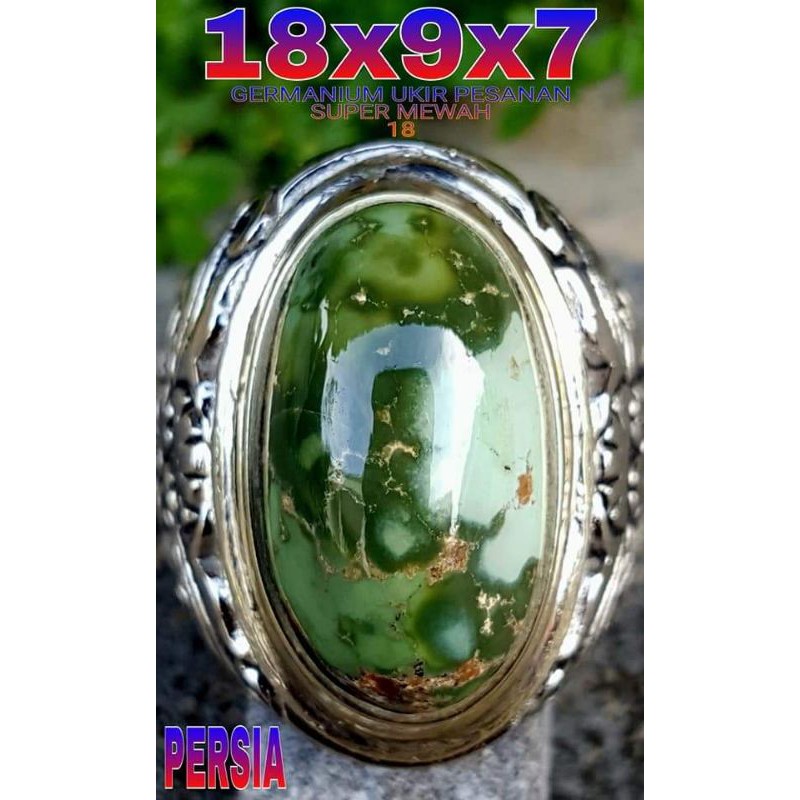 Pirus Persia Natural Urat Emas HQ A328